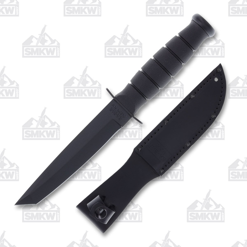 KA-BAR Short Fighting Knife 5.25in Tanto Plain Fixed Blade