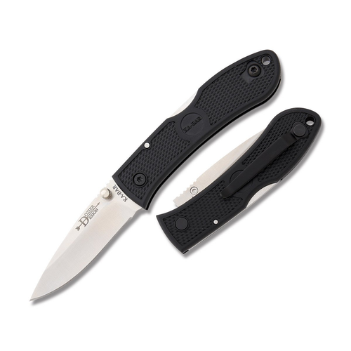 KA-BAR Mini Dozier Hunter Folding Knife 2.25in Satin Drop Point Blade