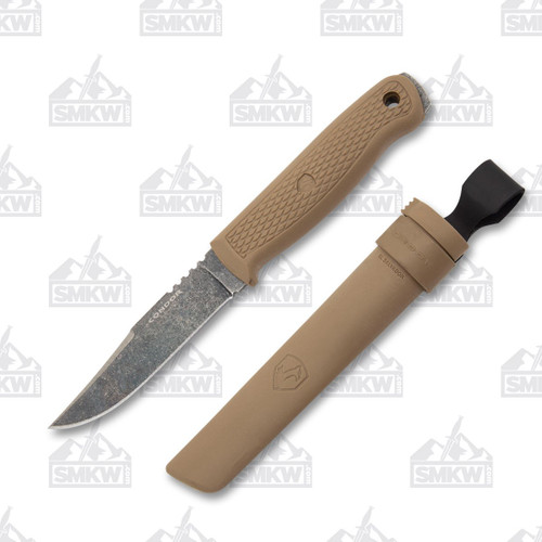 Condor Bushglider Fixed Blade Knife Desert Tan