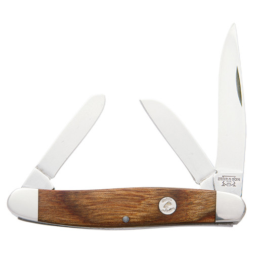 Bear & Son Heritage Medium Stockman Folding Knife Walnut BRC218