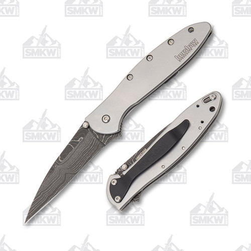 Kershaw Leek Damascus