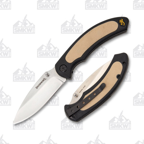 Browning Cayman Folding Knife Tan