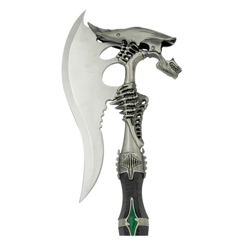 Alien Battle Axe with Plaque