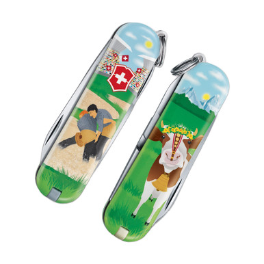Victorinox Classic SD Swiss Army Knife Swiss Wrestling Limited Edition 2020