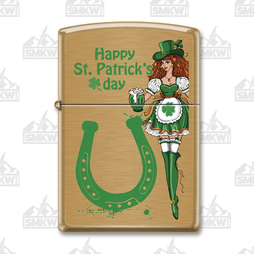 Zippo St. Patrick's Day Barmaid Lighter