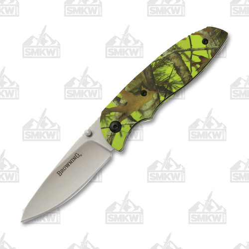 Browning Green Camo Folding Knife