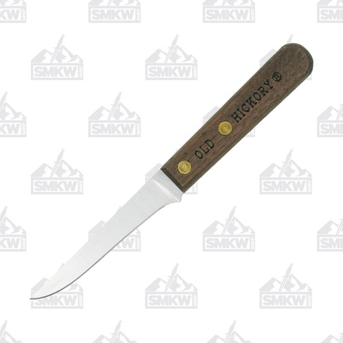 Old Hickory Outdoor Mini Fixed 3.48in Plain Satin Fillet Blade Knife