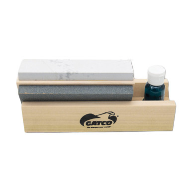 Gatco Arkansas Stone Tri-Hone Sharpening System
