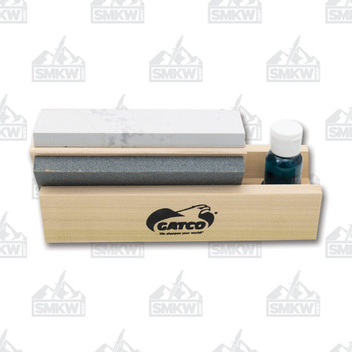 Gatco Arkansas Stone Tri-Hone Sharpening System