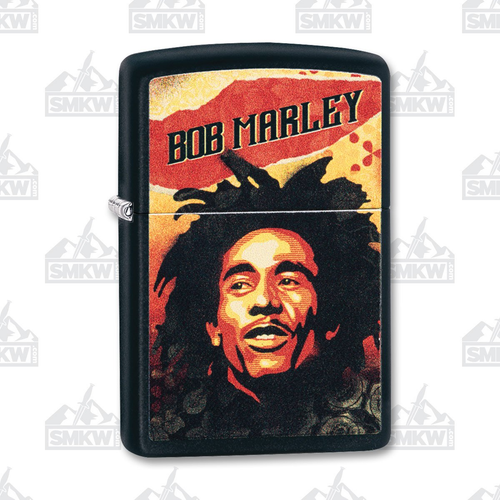 Zippo Bob Marley Black Matte Lighter