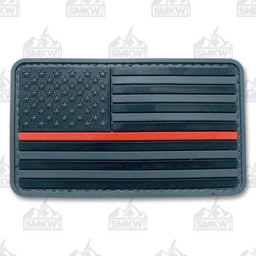 5ive Star Gear Morale Patch Black Flag Thin Red Line