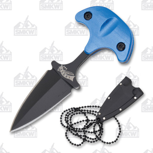 Frost T-Handle Neck Knife Blue FRFC96BL