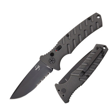 Boker Plus Strike Automatic Knife Gray