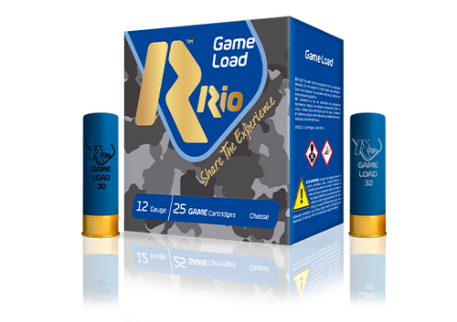 Rio Ammunition Game Load Super Game High Velocity 12 Gauge 25 Rounds 2.75in 1-1/8oz #8 Shot Shotshells