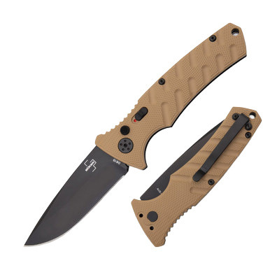 Boker Plus Strike Automatic Knife Desert