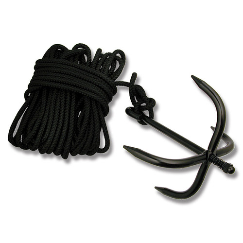 Rampant Grappling Hook with Rope - Smoky Mountain Knife Works