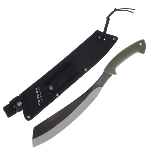 Condor Tool and Knife Bushcraft Parang Machete 13in Plain Fixed Blade CTK42313HC