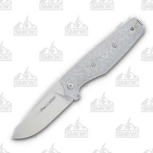 Viper DAN 1 Silver Twill Micarta