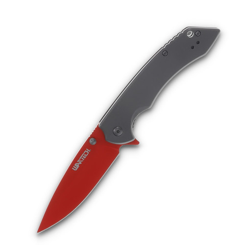 Neptune Trading Assisted Red Folding Knife