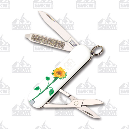 Victorinox Classic SD Swiss Army Knife Sunflower