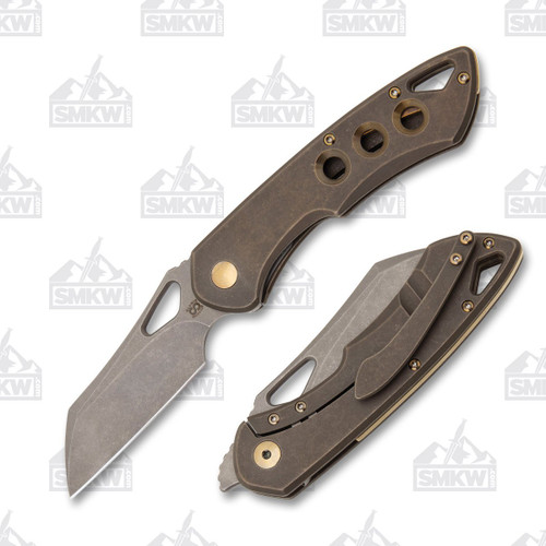 Olamic Cutlery Whippersnapper Sheepsfoot WS391-W Texwash Earth