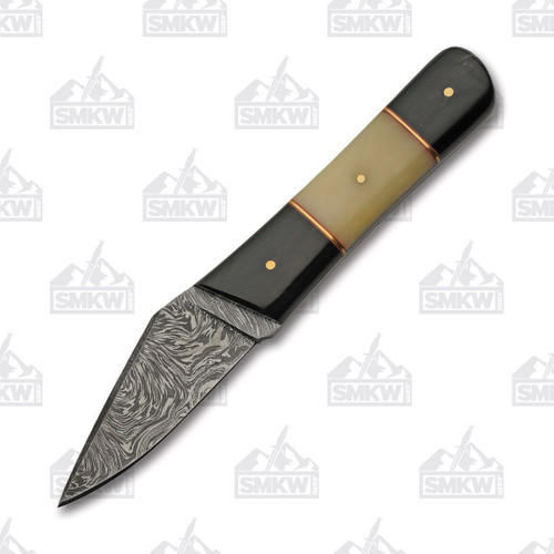 Buffalo Horn & Bone Pig Sticker Fixed Blade Knife