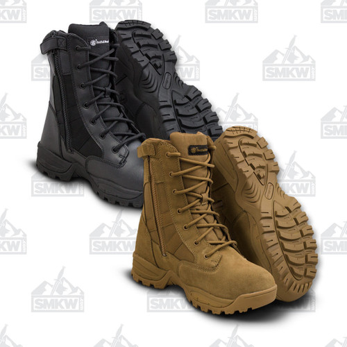 Smith & Wesson Breach 2.0 8" Side-Zip Waterproof Boots