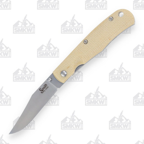 Smith & Sons Cypress Trapper White Burlap Micarta