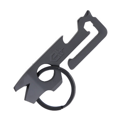 Gerber Mullet Keychain Multi-Tool - Black | 9 Tools in Your Pocket 