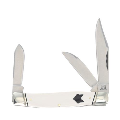 Rough Ryder Stockman Folding Knife Arctic Fox