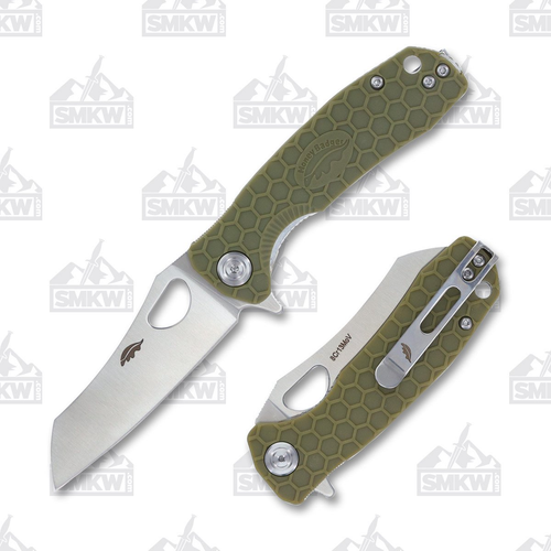 Honey Badger Small Wharncleaver Dark Green