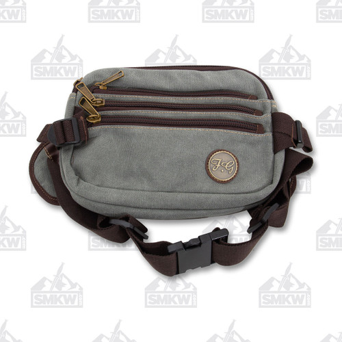 FabiGun Concealed Carry Canvas Waist Bag Charcoal