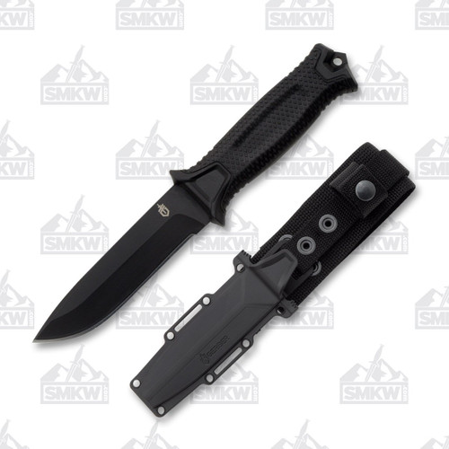 Gerber StrongArm Black Fixed Blade Knife