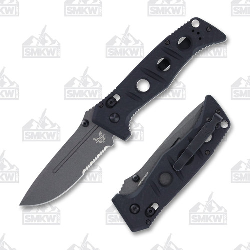 Benchmade 275GY-1 Adamas Folding Knife Black G-10 - Smoky Mountain 