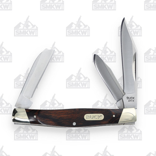 Buck 371 Wood Grain Stockman Folding knife