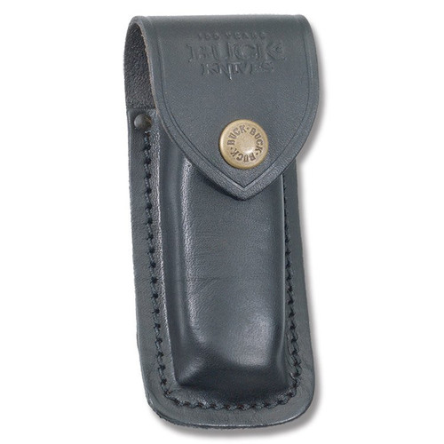 Buck 112 Ranger Black Leather Sheath