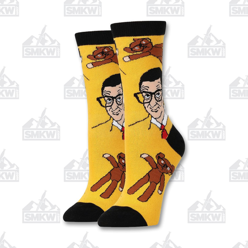 Oooh Yeah! Mr. Bean and Teddy Tan Women's Socks