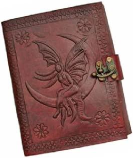 Fairy Leather Journal with Metal Latch