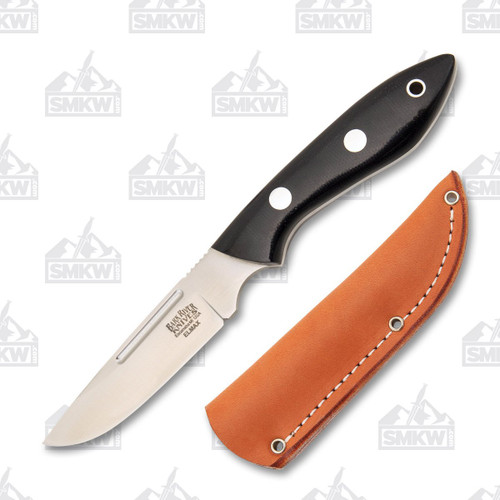 Bark River Adventurer II Fixed Blade Knife Elmax Black