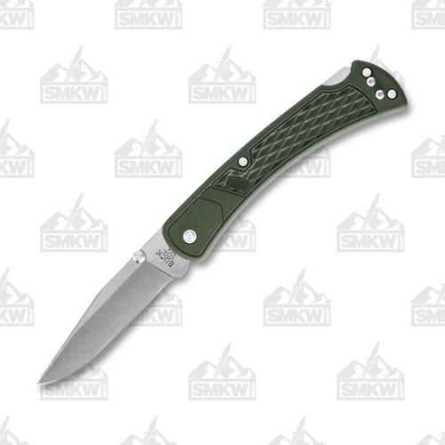 Buck OD Green Slim Select 110 Folding Knife Hunter