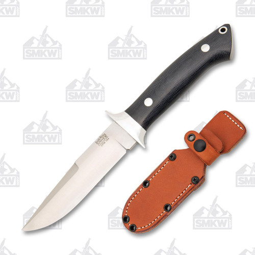 Bark River Chute Fixed Blade Knife Black