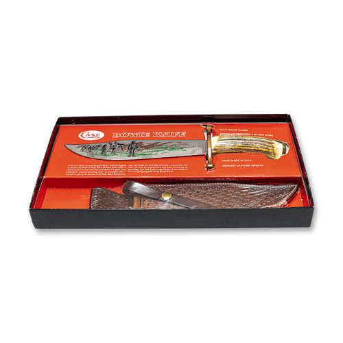 Case Stag Bone Prospector Bowie Knife