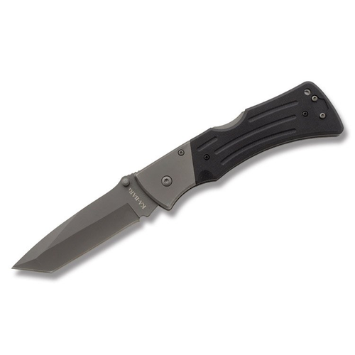 KA-BAR G-10 Mule Folding Knife 3.93in Gray Tanto Blade
