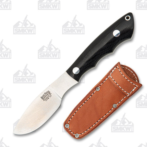 Bark River Mini Canadian Fixed Blade Knife Black