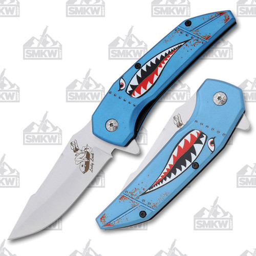 BLUE BOMBER FOLDER/LADY LUCK MT-A1129BL