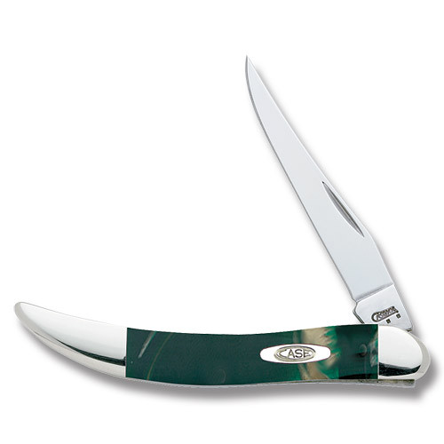 Case XX Cat's Eye Corelon Small Texas Toothpick Folding Knife CA910096CE