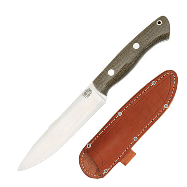 Bark River Aurora II Fixed blade Knife Green