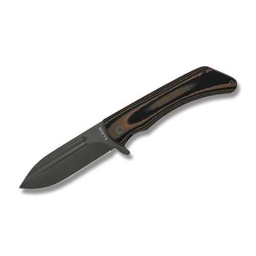 KA-BAR Mark 98 Folding Knife 3.5in Black Spear Point Blade