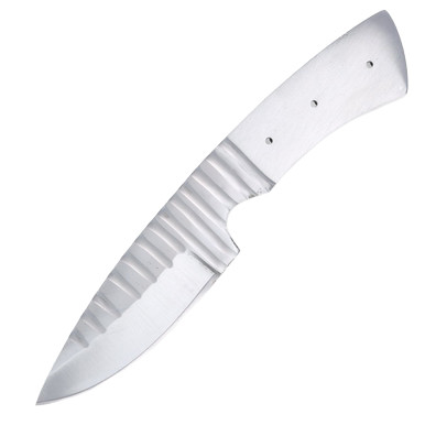 Blade Blank 4.5 Inch Plain Satin Drop Point