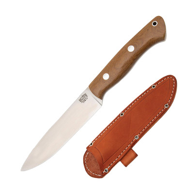 Bark River Aurora II Fixed Blade Knife Natural